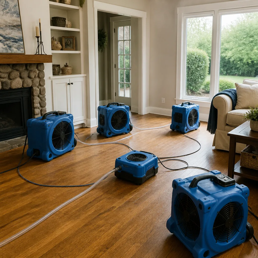 Water damage drying